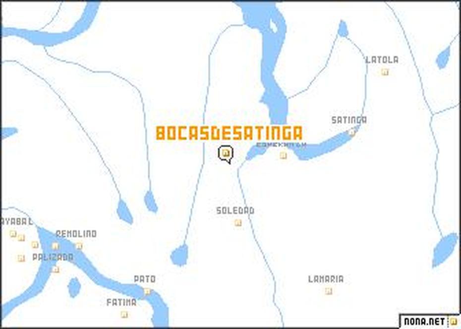 Bocas De Satinga (Colombia) Map – Nona, Bocas De Satinga, Colombia, El A De Colombia, Geografia De Colombia