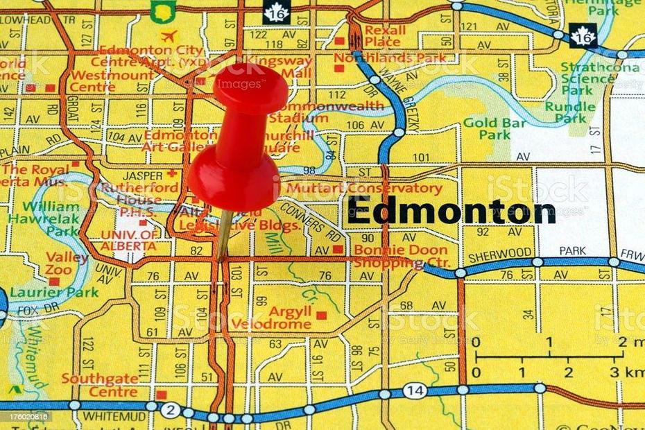 Calgary On Canada, Edmonton Crime, Stock, Edmonton, Canada