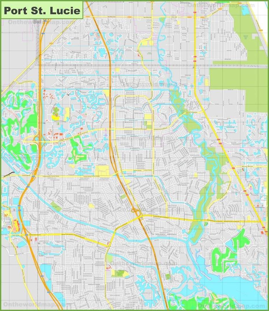 City Of Port St. Lucie Logo, New Homes Port St. Lucie Fl, Lucie, Port St. Lucie, United States