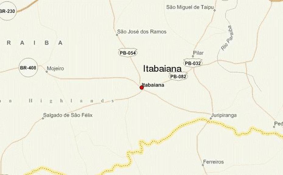 Detailed  Of Brazil, Brazil City, Itabaiana, Itabaianinha, Brazil