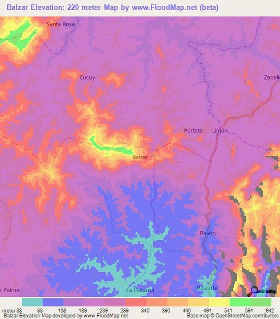 Elevation Of Balzar,Ecuador Elevation Map, Topography, Contour, Balzar, Ecuador, States Of Ecuador, Ecuador Montana’S