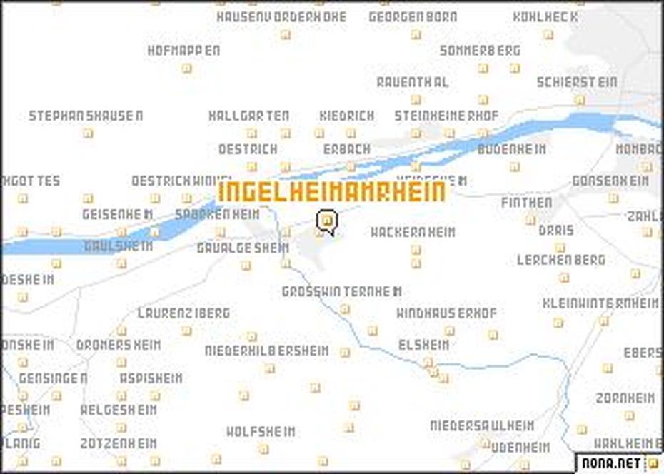 Ingelheim Am Rhein (Germany) Map – Nona, Ingelheim, Germany, Ingelheim Am Rhein, Herzogenaurach