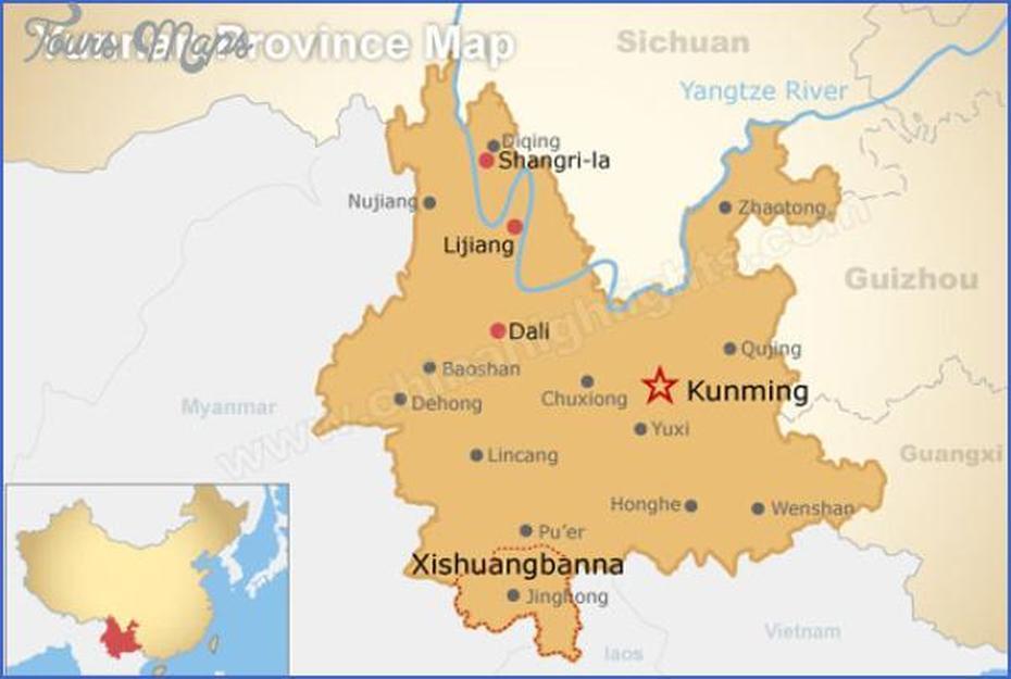 Jinghong Map – Toursmaps, Jinghong, China, Jinghong Yunnan, Xishuangbanna China