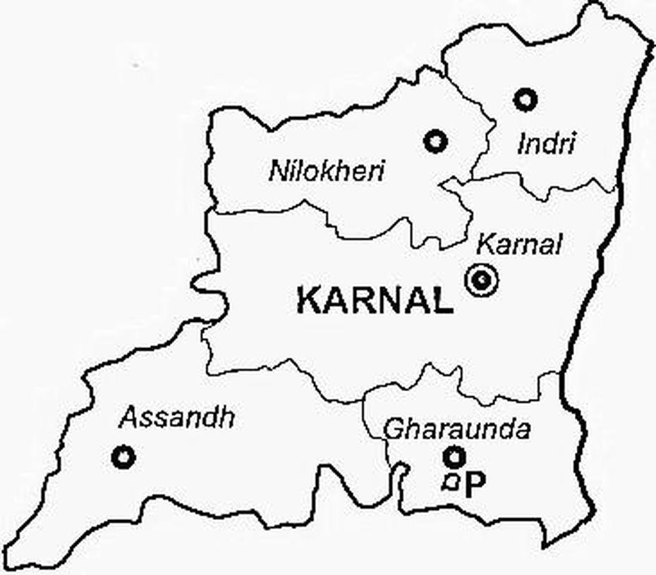 Karnal District | Karnal District Map, Karnāl, India, Battle Of  Karnal, India Elevation