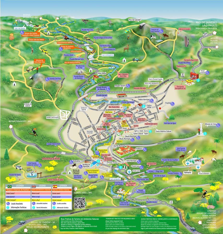 Mapa Turistico De Socorro Sp – Todos Os Pontos Turisticos Da Cidade, Socorro, Brazil, Socorro Tx, Campinas Brazil