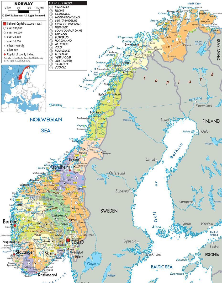 Northern Norway, Harstad Norway, Ezilon , Sola, Norway