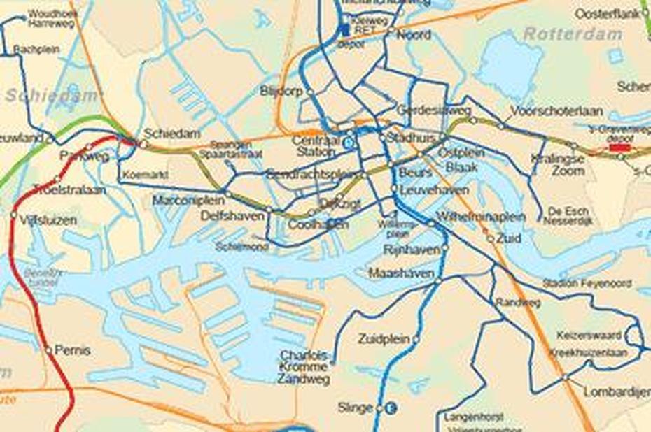 Rotterdam – City Map | Country Profile | Railway Gazette International, Rotterdam, United States, Rotterdam  Europe, Rotterdam Blitz