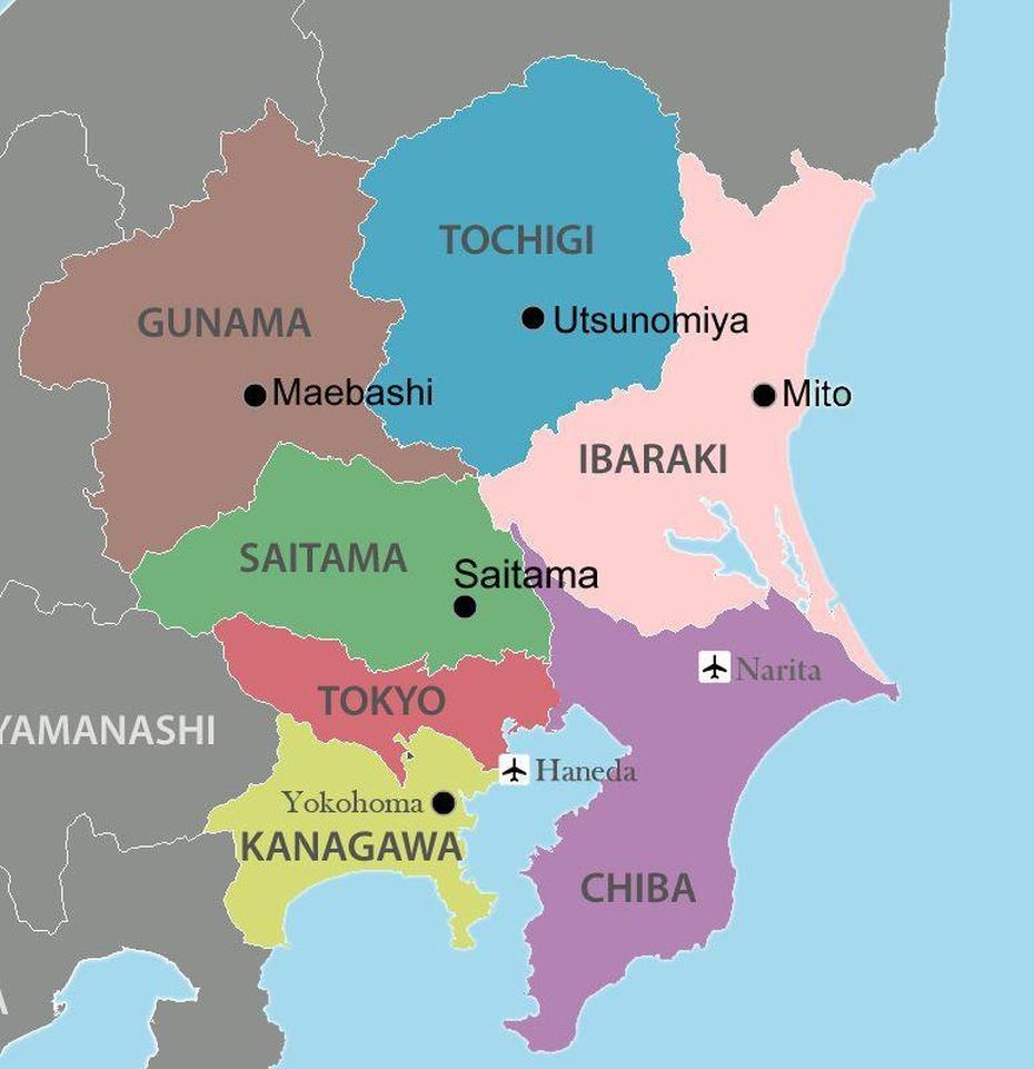 Saitama Japan Map / Regions Cities Saitama Prefecture / This Page Shows …, Saitama, Japan, Saitama Tokyo, Niigata Japan