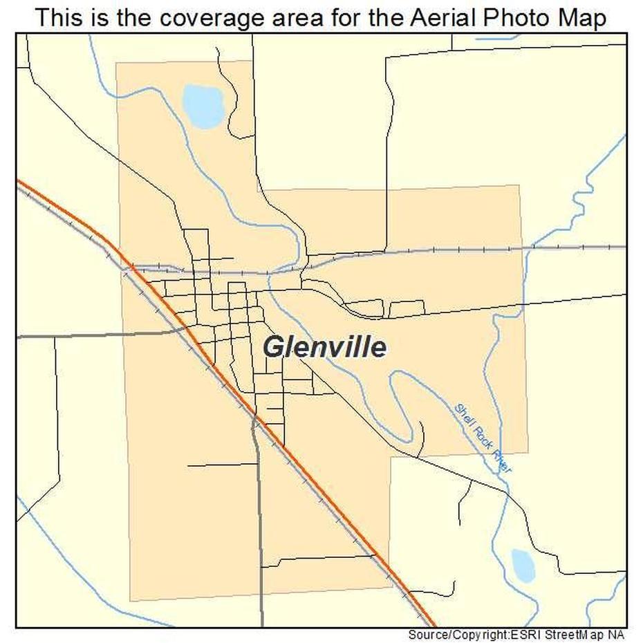Aerial Photography Map Of Glenville, Mn Minnesota, Glenville, United States, Lake Glenville, Glenville New York
