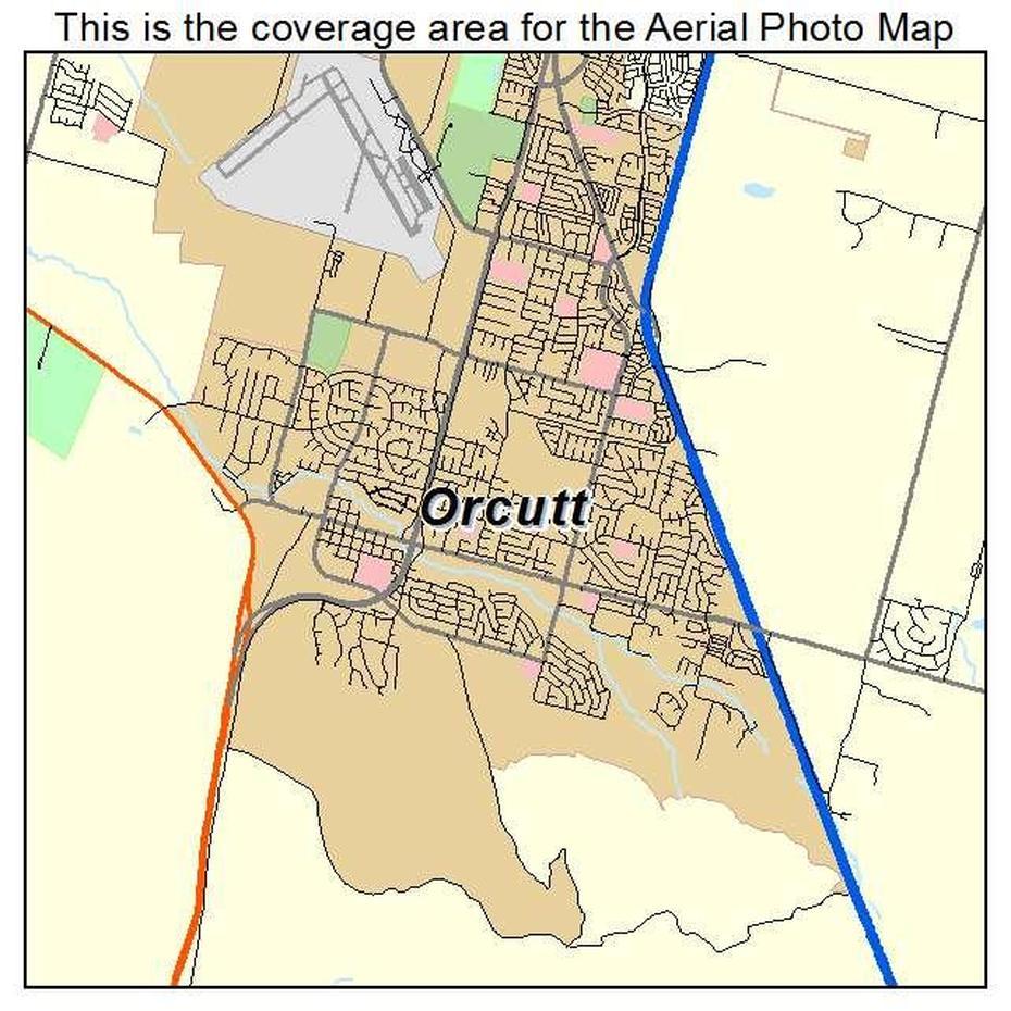 Aerial Photography Map Of Orcutt, Ca California, Orcutt, United States, Orcutt Ranch, Orcutt California