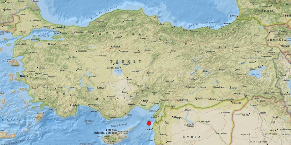 B”Magnitude 4.7 Earthquake Shakes Turkeys Southern Hatay | Daily Sabah”, Yahşihan, Turkey, South Turkey, Of Turkey With Cities