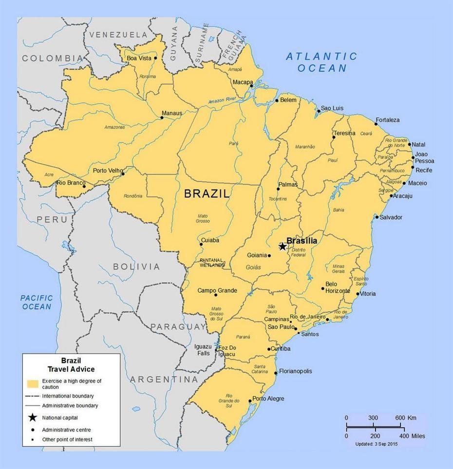 Brasilia City, Fortaleza Brazil, Detailed , Brasiléia, Brazil