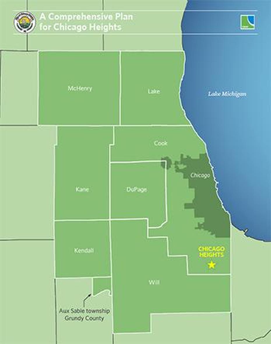 Chicago Heights – Cmap, Chicago Heights, United States, Jackson Heights, United States Land