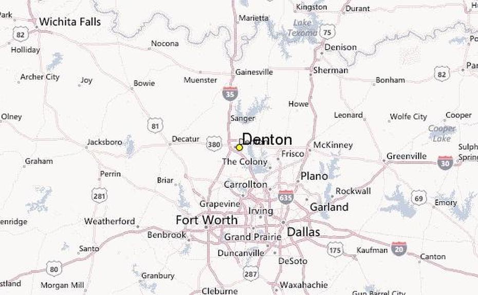 Denton County  Detailed, Denton Montana, Station Record, Denton, United States
