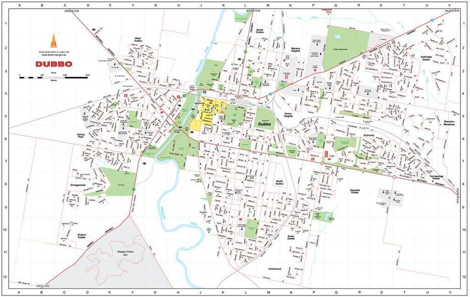 Dubbo Nsw, Dubbo Airport, Street Directories, Dubbo, Australia