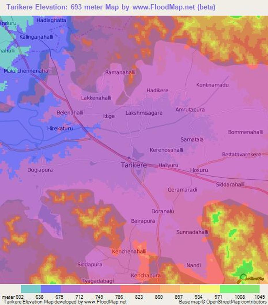 Elevation Of Tarikere,India Elevation Map, Topography, Contour, Tarikere, India, Kemmanagundi, Chikmagalur  City