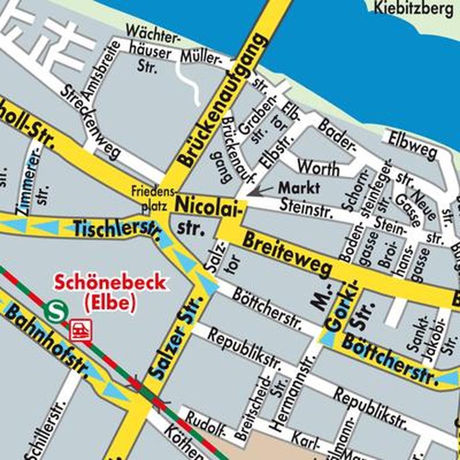 Herne  City, Ups  Herne, Elbe, Schönebeck, Germany