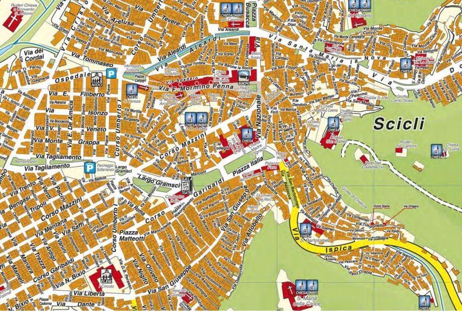 Maps Of Scicli (Italy), Scicli, Italy, Towns In Potenza Italy, Potenza Italy History