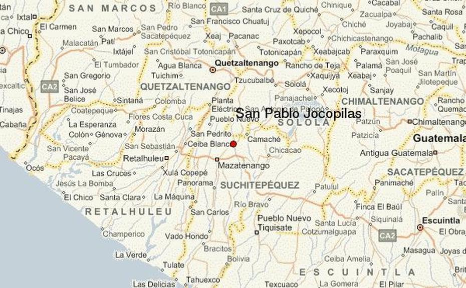 San Pablo Jocopilas Location Guide, San Pédro Jocopilas, Guatemala, San Pedro Spain, San Pedro River