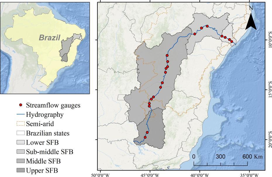 Significant Baseflow Reduction In The Sao Francisco River Basin. Is It …, Barra De São Francisco, Brazil, Sao Francisco A, Vila Velha  Es