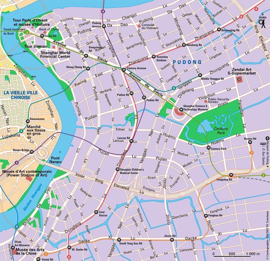 Carte Shanghai : Plan Shanghai – Routard, Pudong, China, Shanghai Pudong, Shanghai On  Of China