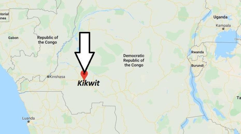 Kinshasa Plan, Kinshasa World, Kikwit Located, Kikwit, Congo (Kinshasa)