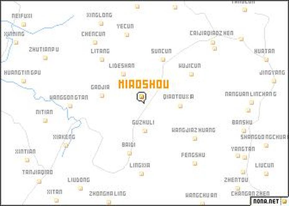 Miaoshou (China) Map – Nona, Mizhou, China, Fuzhou  Port, Xingang China