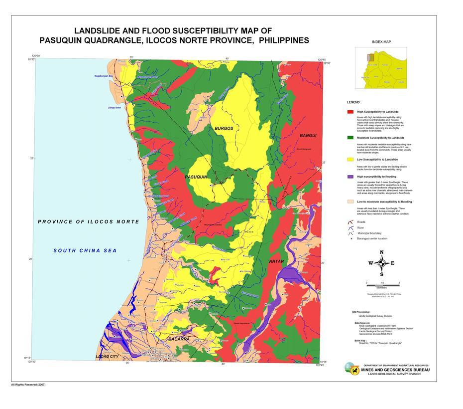 Risk Map Region I Ilocos Norte Pasuquin Landslide Flood | Humanitarian …, Pasuquin, Philippines, Vigan City Ilocos Sur Philippines, Lucban  Quezon