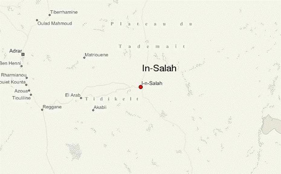 In-Salah Location Guide, I-N-Salah, Algeria, Algeria Military, Gas Algeria