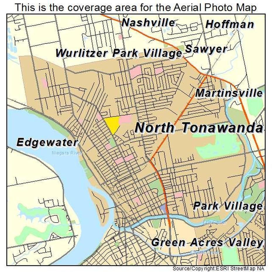 Aerial Photography Map Of North Tonawanda, Ny New York, North Tonawanda, United States, North Tonawanda New York, North Tonawanda Street