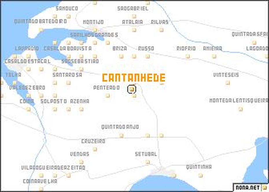 Cantanhede (Portugal) Map – Nona, Cantanhede, Portugal, Olhos De  Agua, Atalaia Portugal