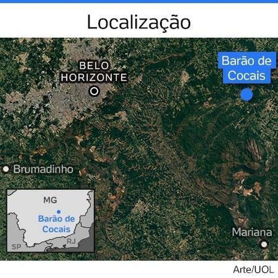 Detailed  Of Brazil, Brazil City, Cocais, Barão De Cocais, Brazil