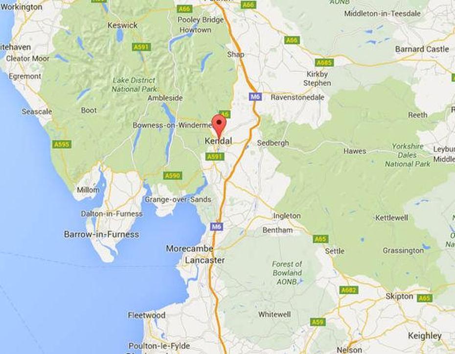 Man Found Dead In Cumbria After Skidding Into River During Torrential …, Kendal, United Kingdom, Kendal, United Kingdom