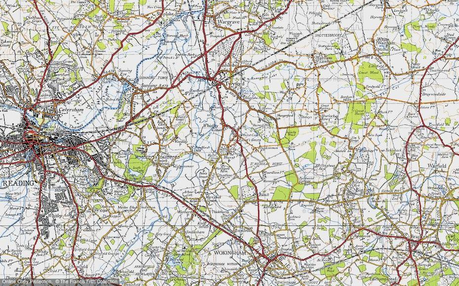 Map Of Hurst, 1940 – Francis Frith, Hurst, United States, Milford On Sea, Hurst Castle