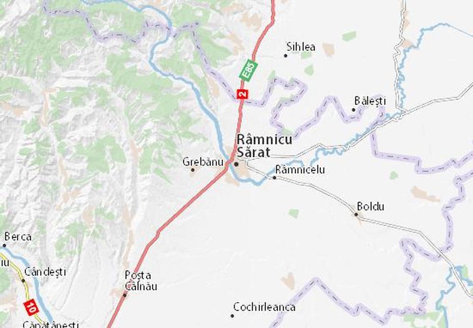 Mappa Michelin Ramnicu Sarat – Pinatina Di Ramnicu Sarat Viamichelin, Râmnicu Sărat, Romania, Romania Prison, Scoala Nr.1  Rm Sarat