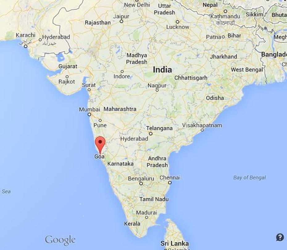 Where Is Panjim On Map Of India, Panaji, India, Panjim Goa India, Goa City India