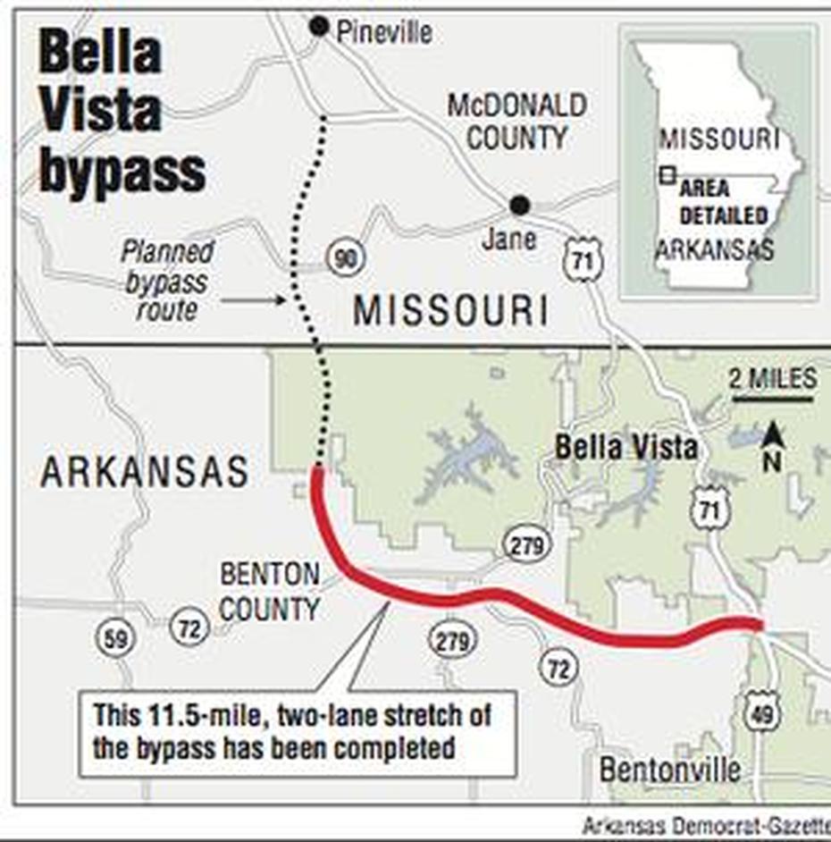 Planners Seek Federal Money To Finish Bella Vista Bypass | Nwadg, Bella Vista, United States, Bella Vista Country Club, Bella Vista Restaurant