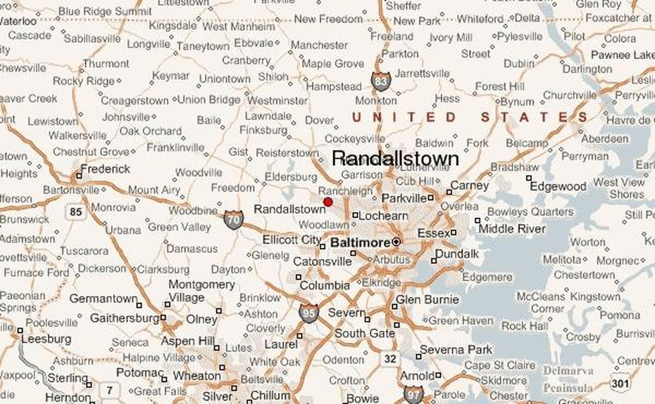 Randallstown Location Guide, Randallstown, United States, United States  50 States, United States  Puzzle