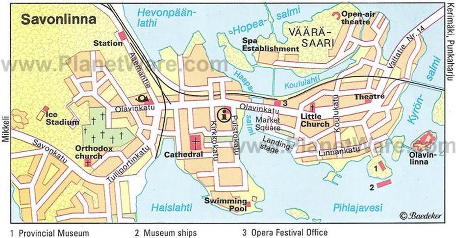 Savonlinna Map, Savonlinna, Finland, Vaasa Finland, Finland Castles