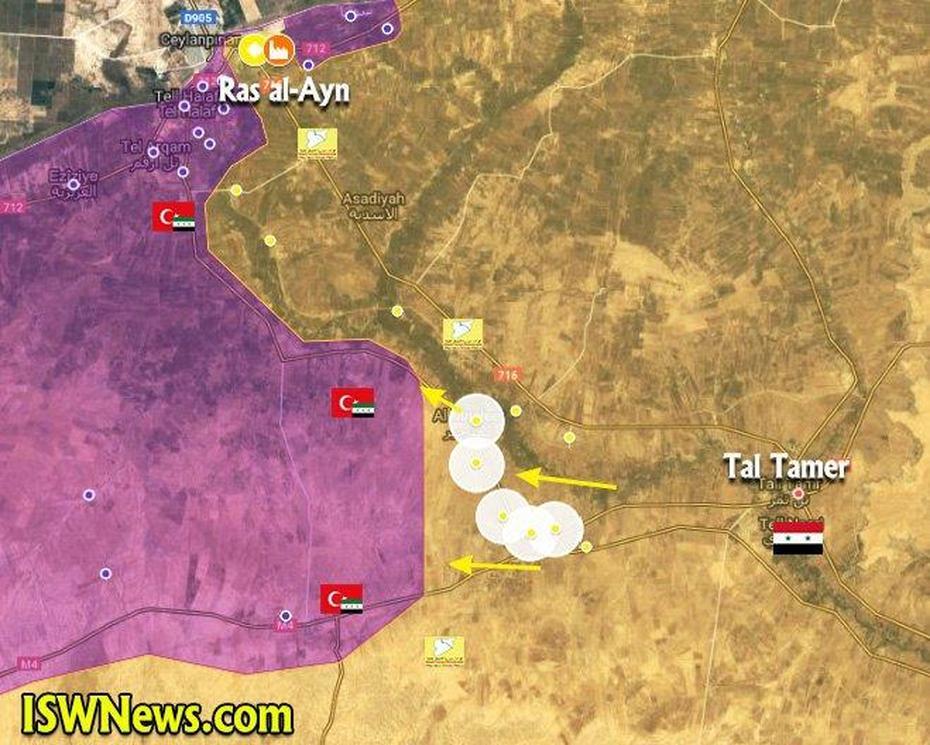 Sdf Backed Up By Syrian Army Recaptures Three Villages South Of Ras Al …, Ra’S Al ‘Ayn, Syria, Ra’S Al ‘Ayn, Syria