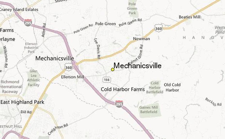 Street  Of Mechanicsville Va, Mechanicsville Md, Record, Mechanicsville, United States