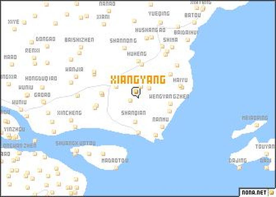 Xiangyang (China) Map – Nona, Xiangyang, China, Jingzhou, Zhuhai China