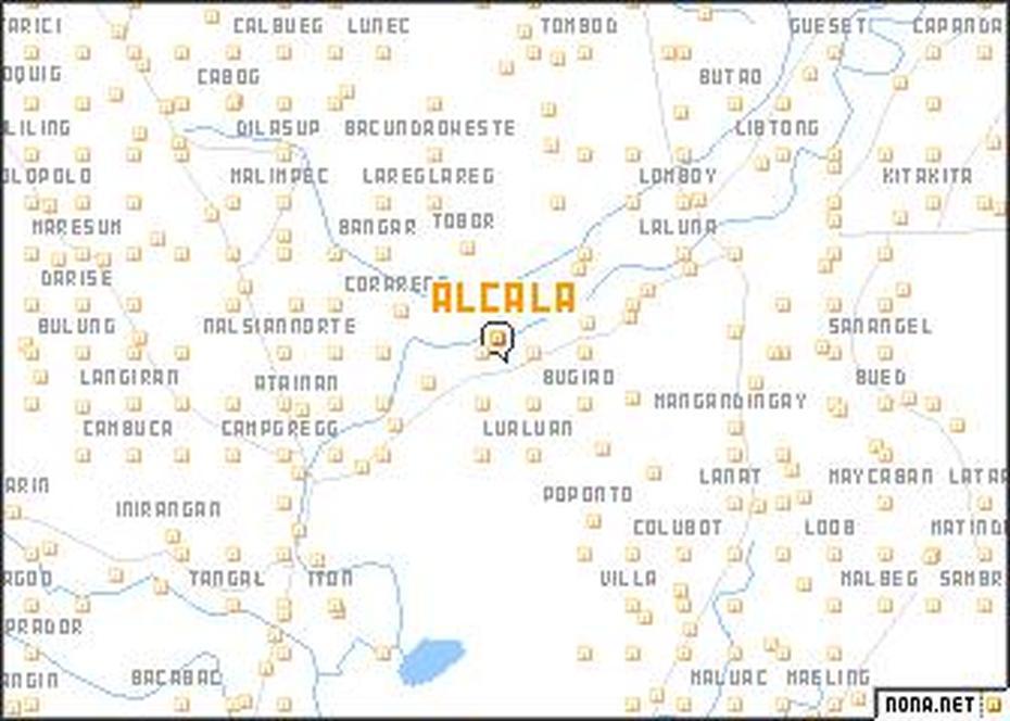 Alcala (Philippines) Map – Nona, Alcala, Philippines, Puerta De Alcala, Puerta De Alcala Madrid