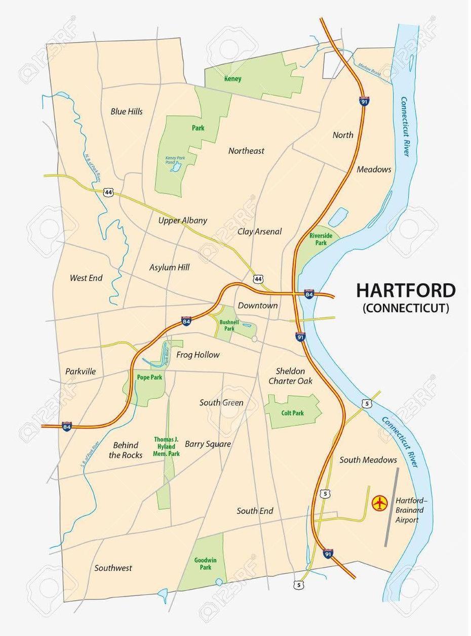 Basic United States, United States  For Kids, Road , Hartford, United States