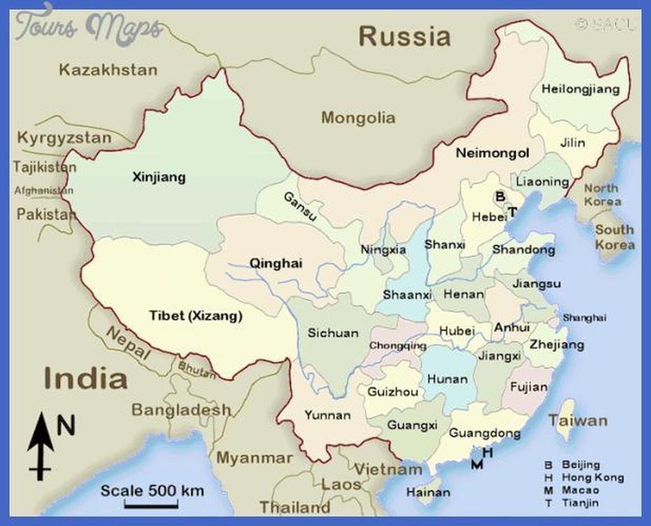 China Map Counties – Map – Travel – Holiday – Vacations, Sihui, China, Changchun China, China  Labeled