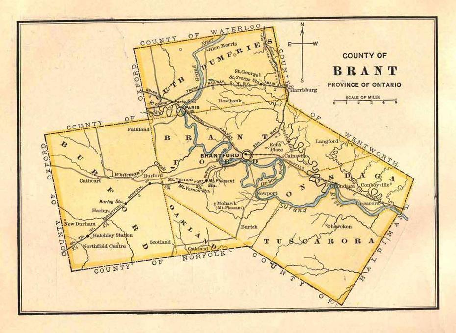 Counties: Ontario Genwe, Brant, Canada, Brant County, Brant Lake Ny