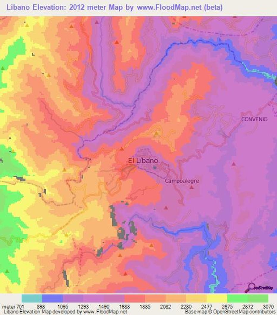 Elevation Of Libano,Colombia Elevation Map, Topography, Contour, Líbano, Colombia, Cedro  Arbol, Colombia Fotos