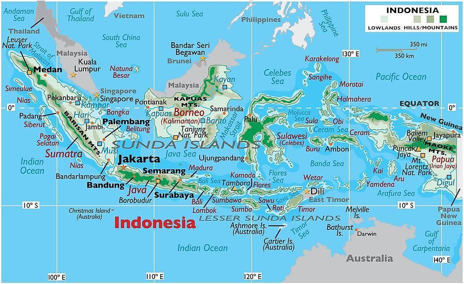 Indonesia Maps & Facts – World Atlas, Bangkinang, Indonesia, Brunei, Indonesia  Google