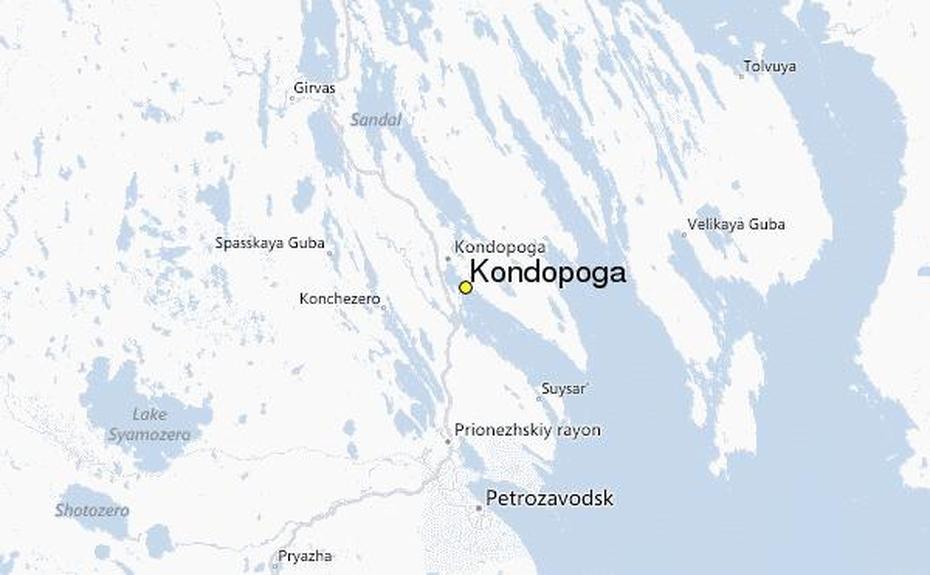 Kondopoga () Weather Station Record – Historical Weather For …, Kondopoga, Russia, Russia  With Cities, Of Russia Area
