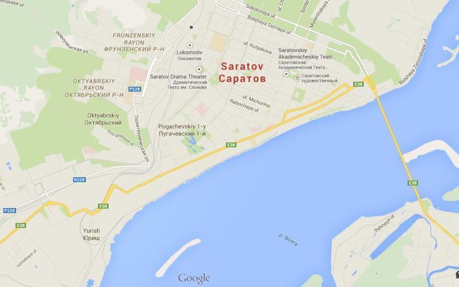 Map Of Saratov, Saratov, Russia, Star City Russia, Novosibirsk Russia